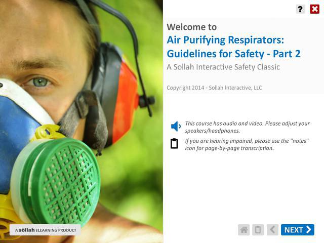Air Purifying Respirators - Guidelines for Safety™ - Part 2