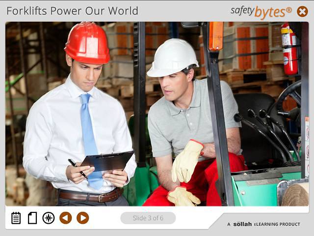 SafetyBytes® - Forklift Safety Parking