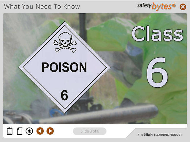 SafetyBytes® - Hazard Class 6 - Poisonous and Infectious Agents