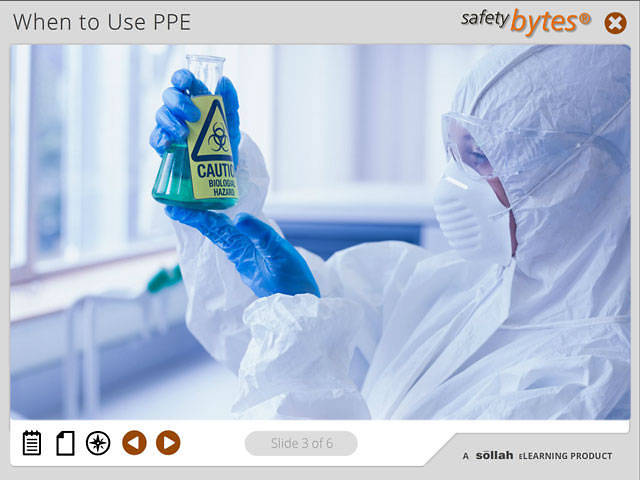 SafetyBytes® - Bloodborne Pathogens The Proper Use of PPE