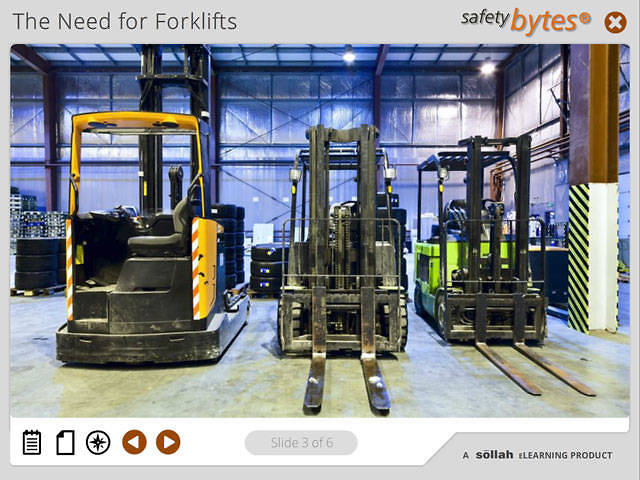 SafetyBytes® - Types of Forklifts