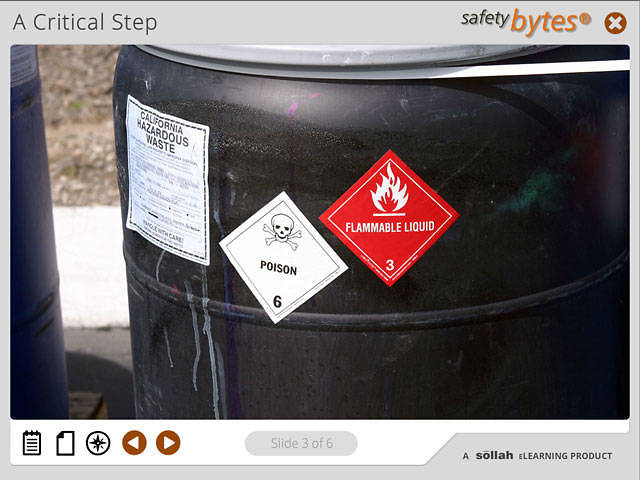 SafetyBytes® - Hazardous Waste Container Labeling