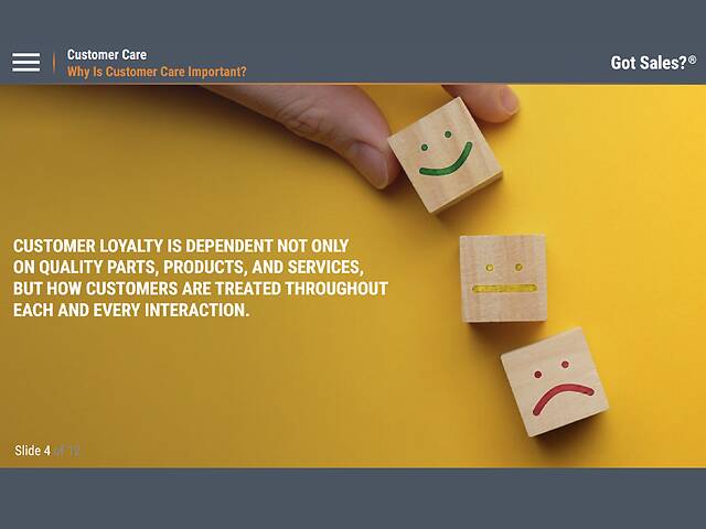 Got Sales?™ Customer Care